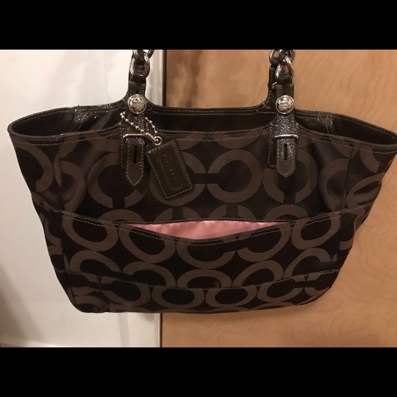 Coach Madison Mia Op Art Signature canvas tote - Picture 6 of 8